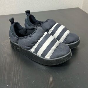 Adidas  Puffylette black slippers